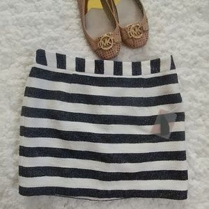 F21 Navy & Cream Mini NWT